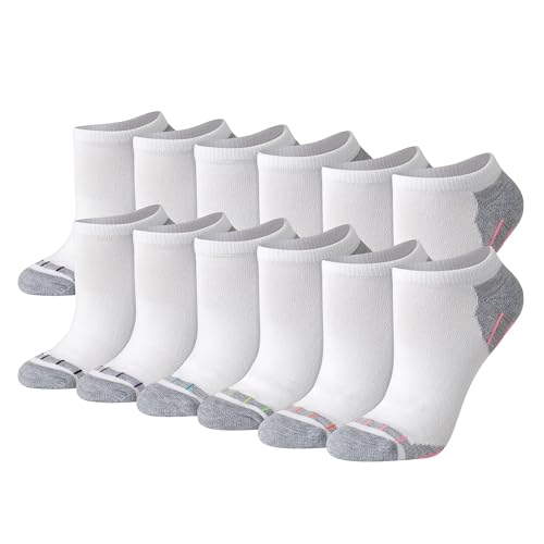 Image of Hanes womens Hanes Women's 6-pair Lightweight Breathable Ventilation Ankle Socks