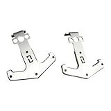 YIJU Rack Mounted Barbell Holders Storage Organizers Sturdy Stainless Steel Single Layered Squat Equipment Bar Hangers