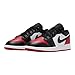 Nike Air Jordan 1 Low Grade School White/Black-Varsity Red-White 553560-161 4Y