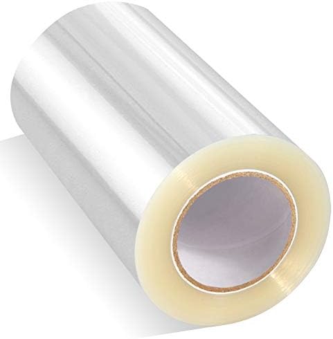 Cake Collar, GUCUJI Chocolate Mousse and Cake Decorating Acetate Sheet CLEAR ACETATE ROLL 125 Micron (8cm x 10m)