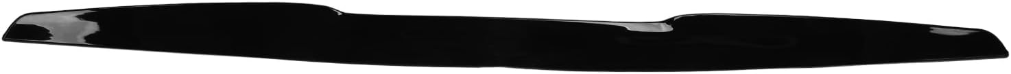 Car Trunk Lip Spoiler, Anti-Scratch, Easy Install, Rear Roof Spoiler Lip, Universal Fit, Rubber Tail Wing, Glossy Black, for Daily Driving, Racing, Vehicle Customization