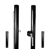 Aoneky Round Pickleball Post with Ground Sleeves