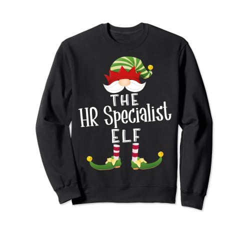 HR Specialist Elf Gnomos Elfos Navidad Sudadera