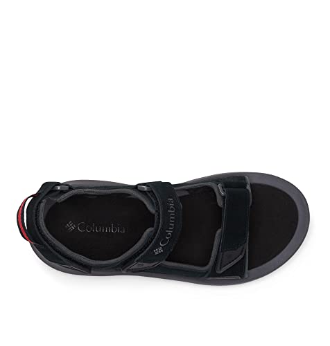 Columbia Men's Trailstorm Hiker 3 Strap Sport Sandal, Black/Dark Grey, 9 #TOP7
