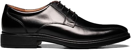 Florsheim Mens Forecast Waterproof Bike Toe Oxford, Black Smooth, 10 US | Image 1