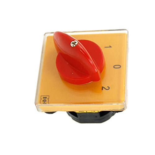 Aexit On-Off-on 3 Relays Position 4 Screw Terminals Rotary Cam Changeover Selector Switch Combination Switch