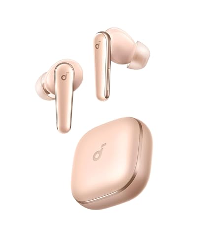 soundcore Liberty 5 by Anker Auriculares Inalámbricos Bluetooth con Cancelación de Ruido, Reducción de Voz 2X más Potente, ANC en Tiempo Real, Carga Rápida, Audio Dolby, Llamadas Claras con IA y 6Mics