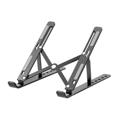 Support ordinateur portable pour soulager le cou avec inclinaison réglable aluminium
