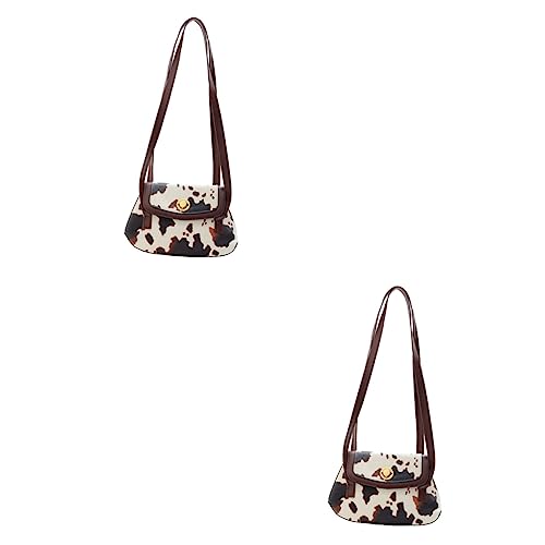 Sac porté épaule motif vache étanche pour vos sorties en ville et cours