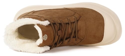 Bottines cuir suédé imperméable et antidérapant pour marcher au chaud cet hiver - 4