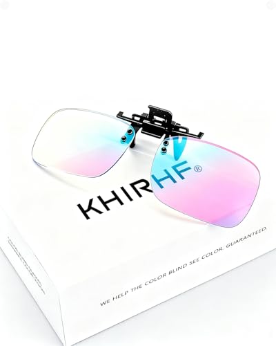 Clip-on Color Blind Glasses for Red Green Deficiency