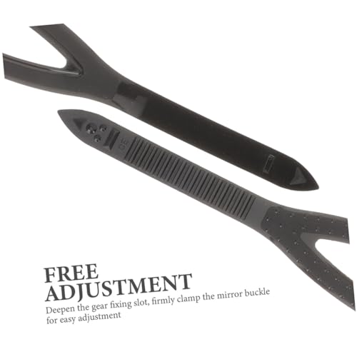 Gafas y correa silicona natación UKCOCO negra de 4 piezas con diseño ajustable resistente 7
