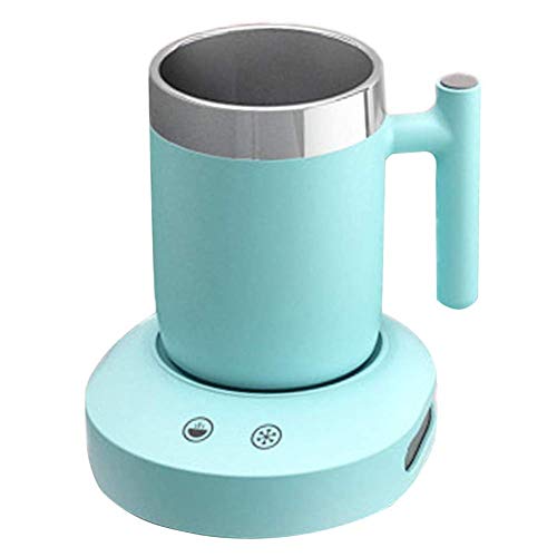 2-in-1-Cup-Kühler und Wärmer, Kaffee-Tee-Getränke-Becher-Wärmer oder Cooler Desktop Heizen und Kühlen Getränke Cup 55 ℃ Temperiergeräte for