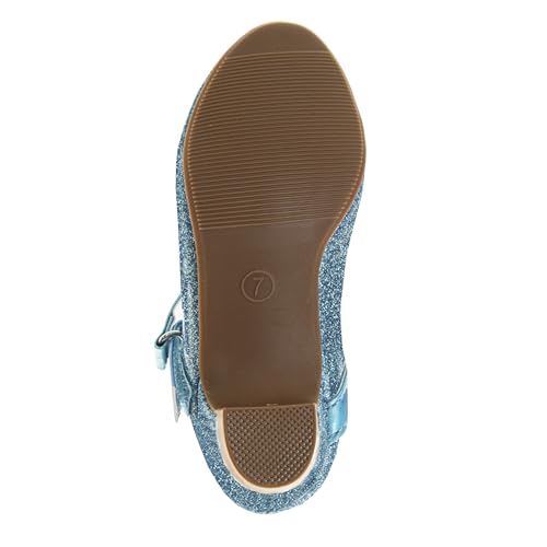 Image of Josmo Girls Sparkly Dress Bow Sandals - Formal Party Wear Shoes