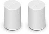 Sonos Era 100 SL | Novità | L'altoparlante ideale per gli amanti della musica. (Bianco) (Confezione da 2)