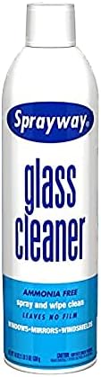 Sprayway Ammonia-Free Glass Cleaner, Foaming Action - Streakless Shine, 1 Count (New & old versions are shipped randomly)