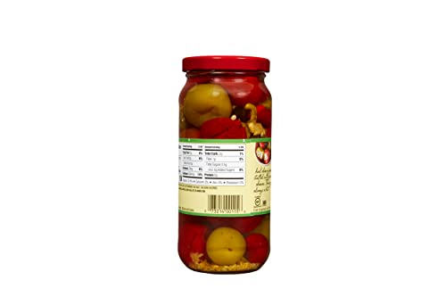 Mezzetta Whole Sweet Cherry Peppers, 16-Ounce Jar (Pack Of 6) #TOP1