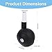 4pcs Baby Walker Replacement Wheels, Black Universal Casters Parts for Strollers & Learning Walkers Easy Install Learning Walker Accessories