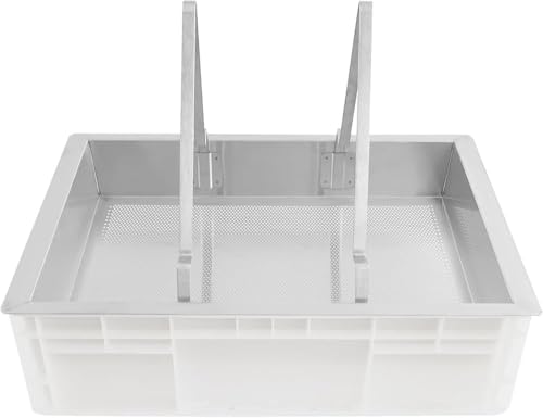 Station de décapsulage en acier inoxydable pour cadres de ruches