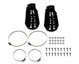 Empi 00-9984-0 VW Bug, Beetle, Baja, Buggy, Type 1 Deluxe Swing Axle Boot, Black, Pair