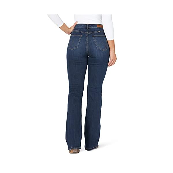 Wrangler womens High Rise Bold Boot Jeans, Stockton, 6W x 30L US