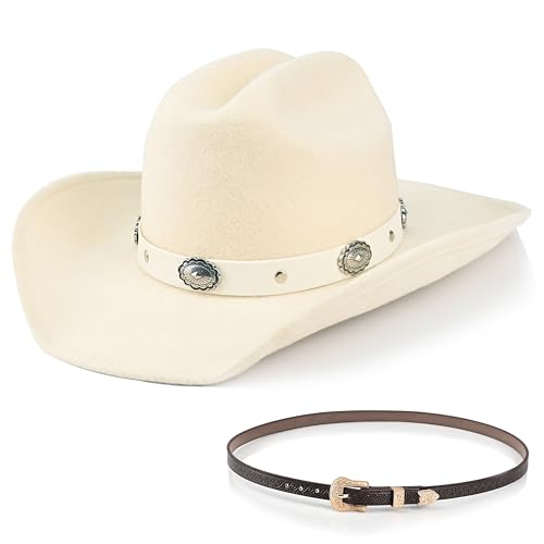 Wool Western Cowboy Hat for Men and Women