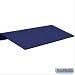 Sloping Hood - 15 Inches Wide - for Heavy Duty Plastic Locker - 3 Wide - Blue
