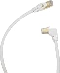 Cat6 Ethernet Cable 90 Degree Downward Right Angle, Cat 6 Right Angle Ethernet Cable 24 AWG Cat6 Network Cable for Router,Modem,Printer,Etc.