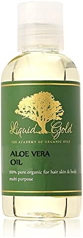 4 oz Premium Organic Aloe Vera Oil Pure Health Hair Skin Care Moisturizing