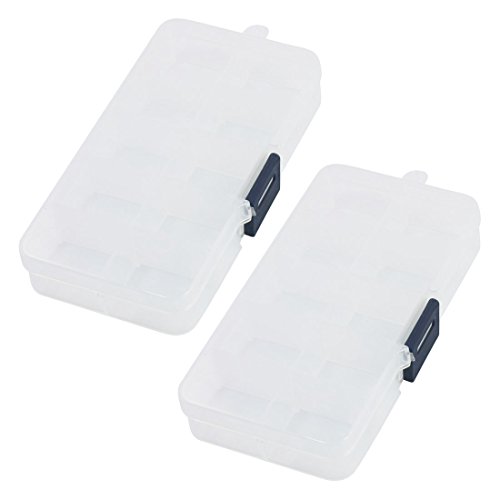 Sourcingmap 2pcs 10 slot resistenze di plastica