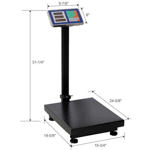 Báscula Postal Digital YATON 660 lb con Pantalla LED miniatura 3