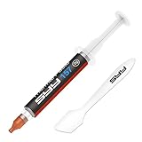 Thermal Paste, SYY 2 Grams CPU Paste Thermal Compound Paste Heatsink for IC/Processor/CPU/All Coolers, 15.7W/m.k Carbon Based High Performance, Thermal Interface Material, CPU Thermal Paste