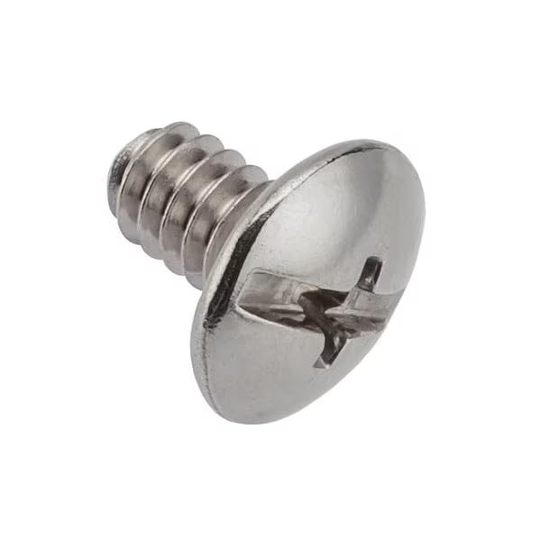 Binding Screw, #10-24 THD Sz, 316 Stainless Steel, 5 PK