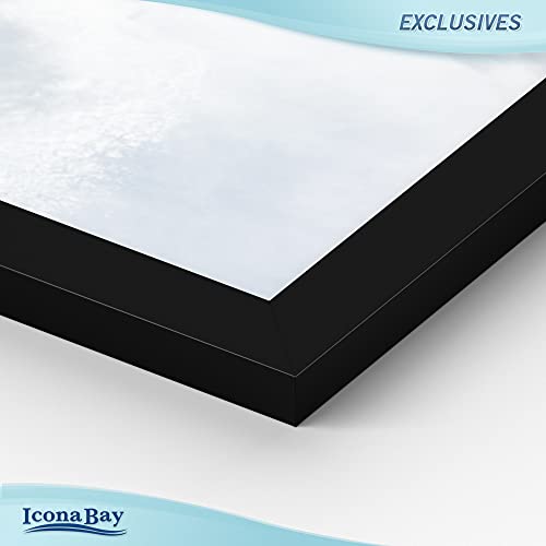 Icona Bay EXCL-BLK-8.5X11TGPK12 8.5X11 Diploma Frames (Black, 12 Pack), Sturdy Wood Composite Certificate Frame, Sleek Document Frame Bulk thumb #1
