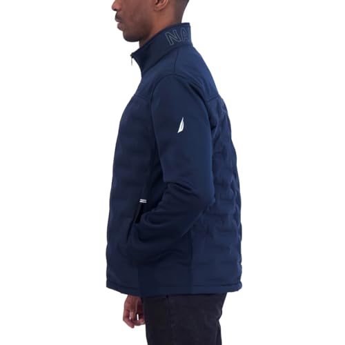 Image of Nautica Men's Lightweight Softshell Jacket - Bonded Fleece Lining, Regular, Big & Tall Sizes