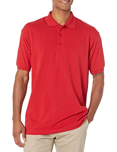 Polo piqué à manches courtes pour homme vêtement casual en maille de coton noir