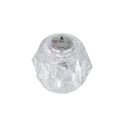 Danco 88439 Delta Clear Acrylic Bath Handle, White|Clear