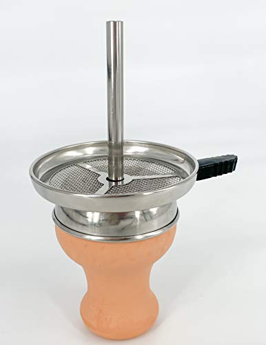 Shisha Ton Kopf Set inkl. Kaminaufsatz – Bild 3