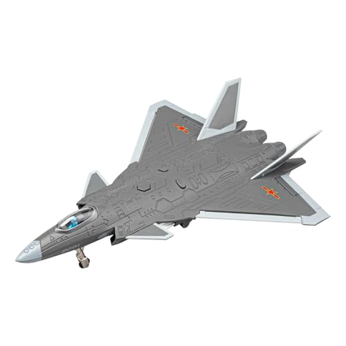 Tabletop plane ornament J 20 miniatura de avión militar para decorar despachos y salas