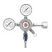 Kegco KC LH-542 Premium Pro Series Dual Gauge Co2 Draft Beer Regulator, Chrome