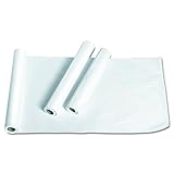 Medline NON24322 White Medline Exam Table Paper, Deluxe Smooth, 18