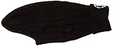  Trixie Hundekönig Pullover, XS: 30 cm, schwarz