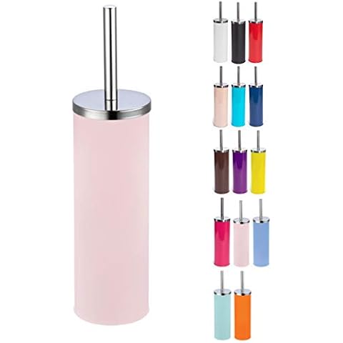 MSV Toilet Brush, Metal, Pastel pink, 38,5 x 9,3 x 9,3 cm Cover