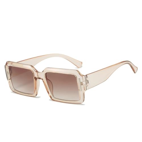 Lunettes de soleil carrées punk pour homme contre l'éblouissement solaire style affirmé