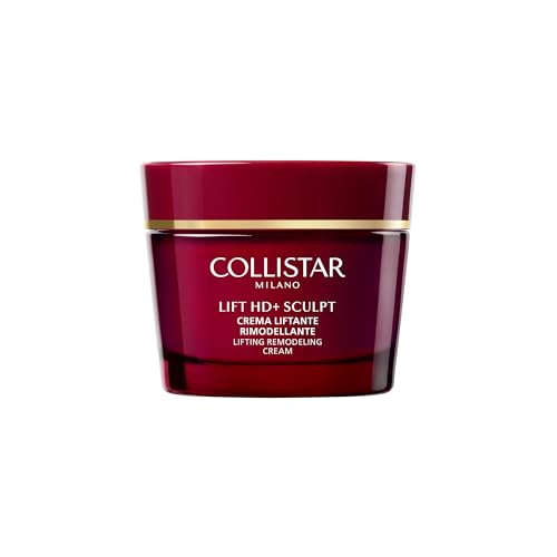Collistar Lift HD+ Sculpt, Crema Viso Liftante Rimodellante Anti-EtĂ Viso e Collo, Effetto Lifting Immediato Senza Siliconi, Resistente al Sudore, Adatto anche alle Pelli Sensibili, 50 ml