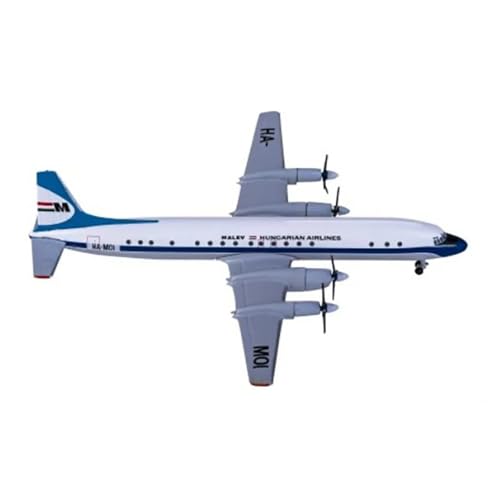 Maquette Ilyushin Il-18 HA-Moi 1:400 en alliage vintage pour collection d'avions