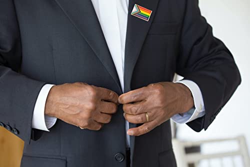 Pack 5Pcs Heart Shape Lapel Pin Lgbt Badges Pride Lapel Pins Brooches Badges #TOP3