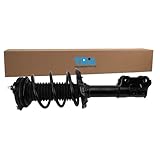 TRQ Front Right Strut and Spring Assembly Coil Spring Compatible with 2015-2019 Hyundai Sonata 16-20 Kia Optima