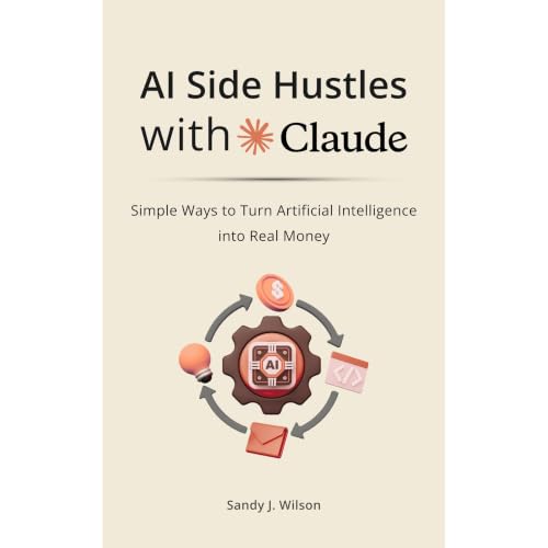 AI Side Hustles with Claude Audiolibro Por Sandy J. Wilson arte de portada