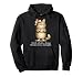 First of All Jesus Thinks I'm A Delight Cat Meme Pullover Hoodie